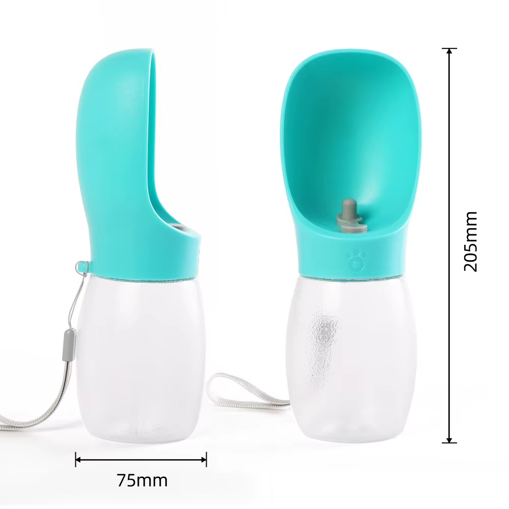 Leak-Proof Water Bowl Dispenser with Lock for Hiking