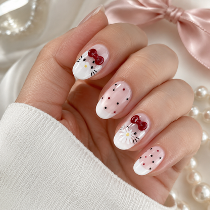Bow & Bloom French Press Nails