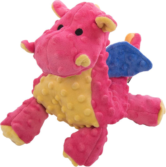 Bubble Plush Dragons Squeaky Pet Toy