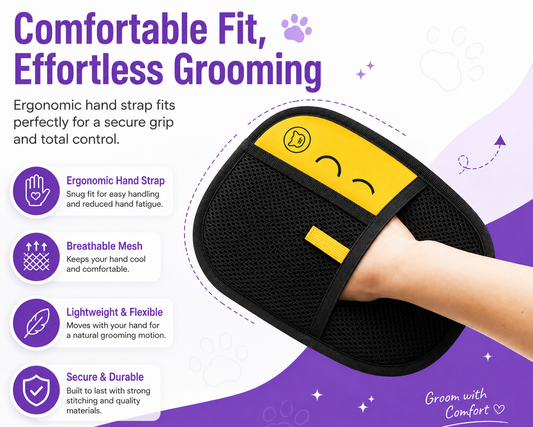 Pet Grooming Glove - Buy 1 Get 1 Free