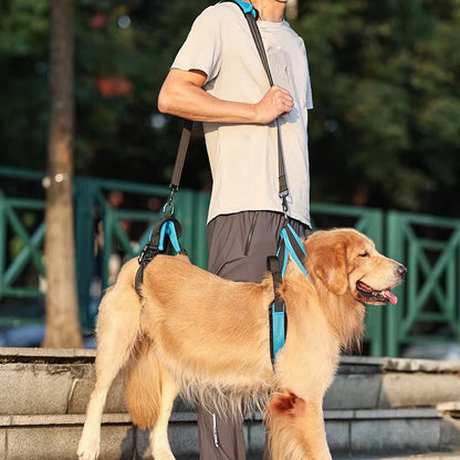 Dog Protective Equipment Assistive Device for Elderly Dogs Pet Traction Rope for Disabled and Injured Elderly Dog Assistive Belt