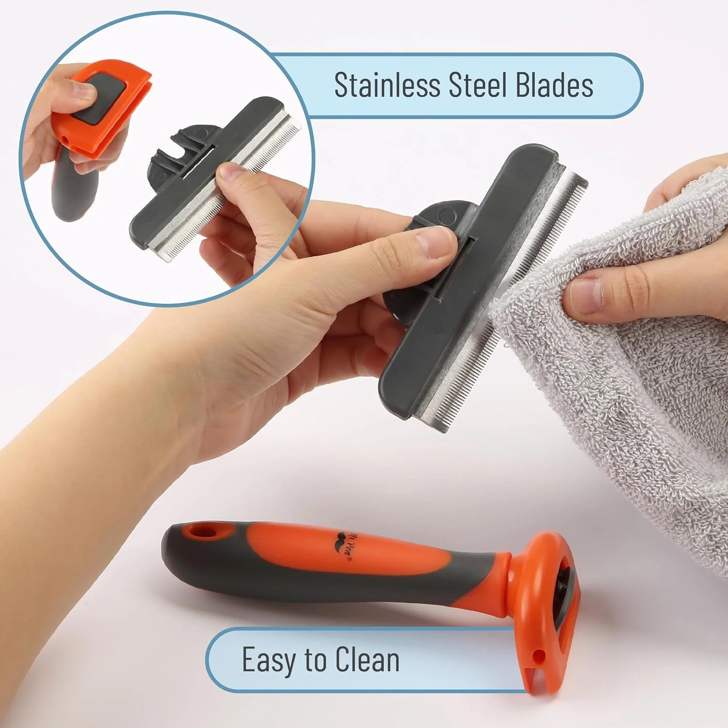 - Pet Grooming Brush, Dog Brush for Shedding