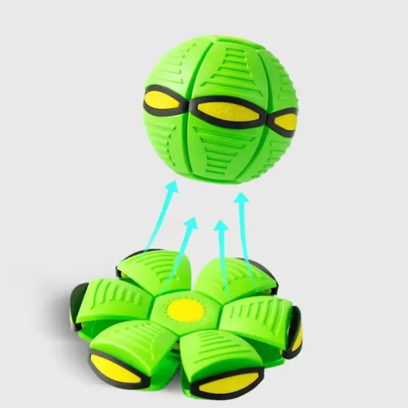 Magic Flying Saucer Bouncy Ball Viral Flying Magic Ball Interactive Dog Toy, Automatic Self-Play Pet Toy for Indoor Dogs,Boredom Relief & Active Exercise, Explosion-Proof Smooth- Play