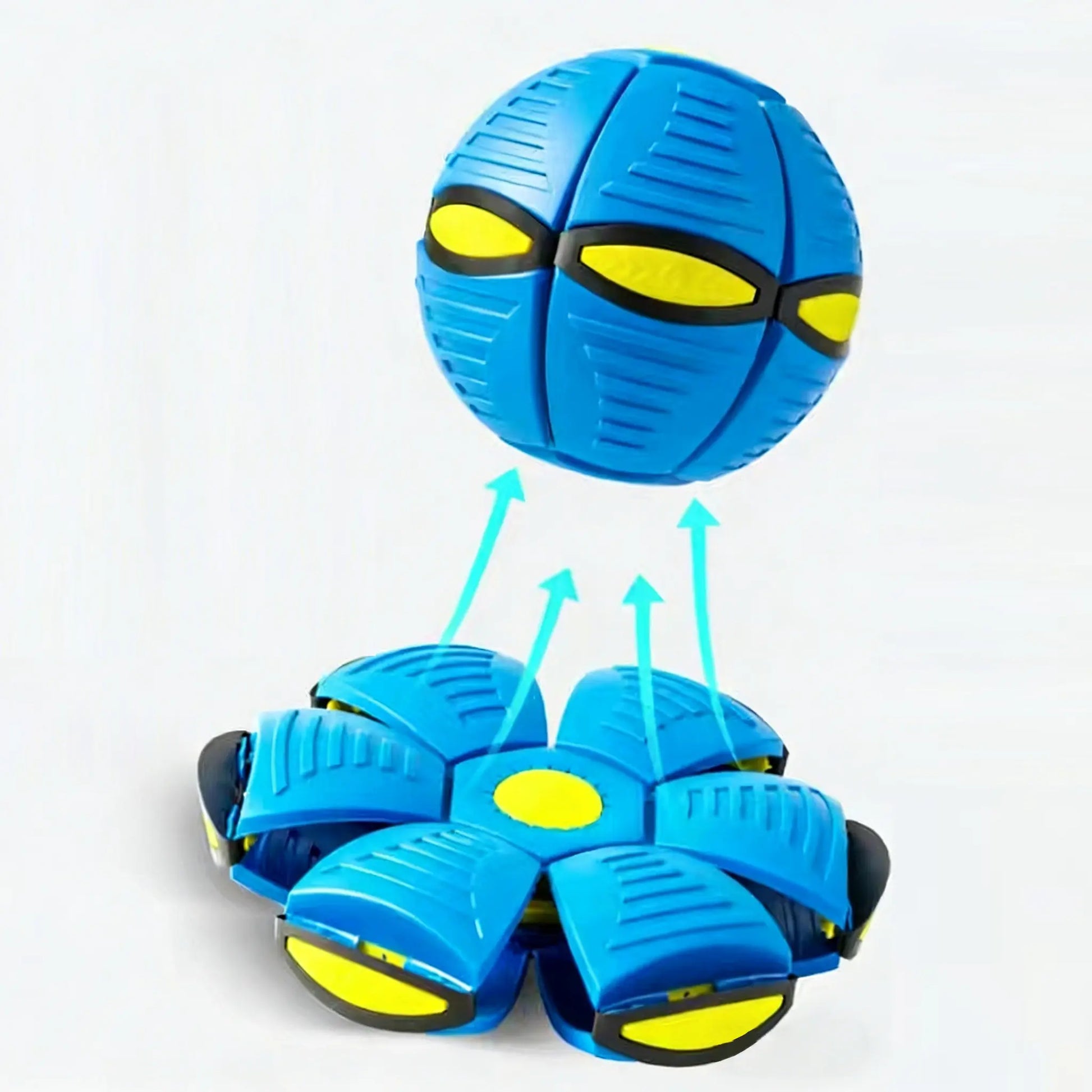 Magic Flying Saucer Bouncy Ball Viral Flying Magic Ball Interactive Dog Toy, Automatic Self-Play Pet Toy for Indoor Dogs,Boredom Relief & Active Exercise, Explosion-Proof Smooth- Play