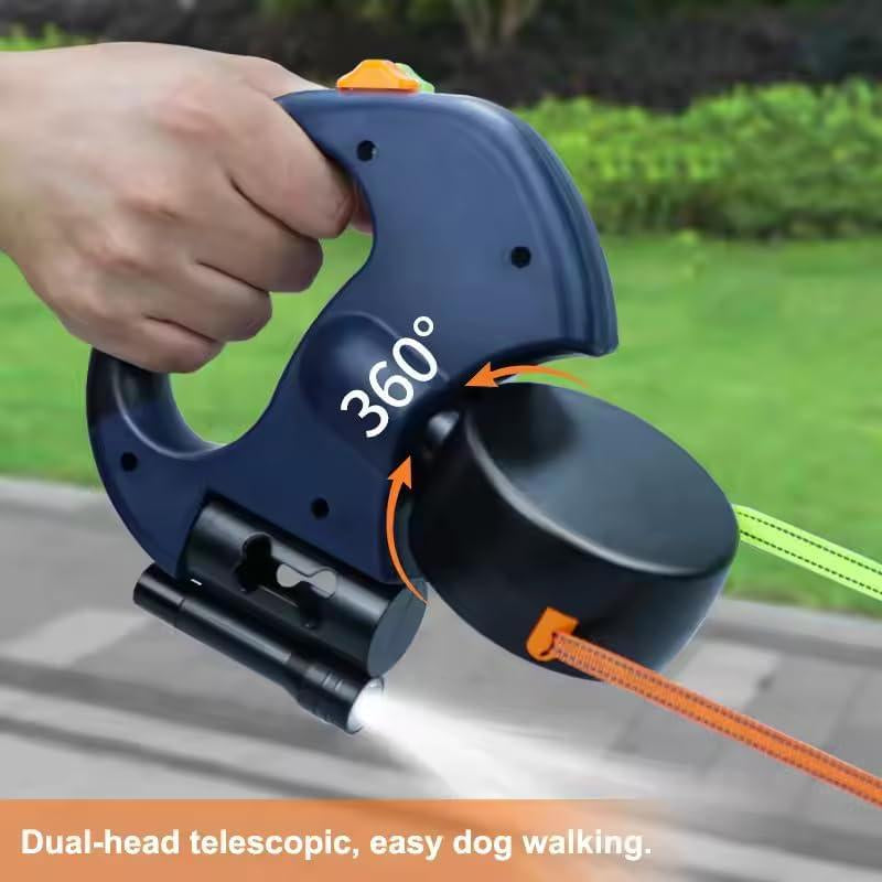 Tangle Free 2 Dog Leash for Smal & Medium Dogs