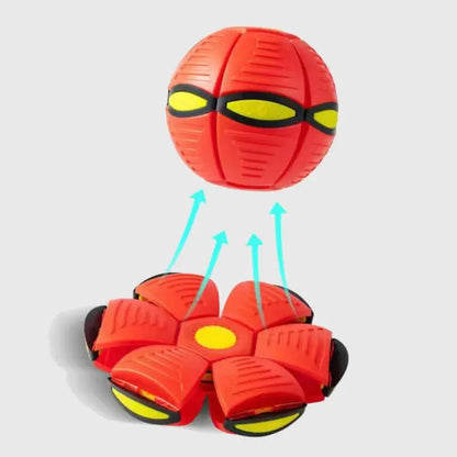 Magic Flying Saucer Bouncy Ball Viral Flying Magic Ball Interactive Dog Toy, Automatic Self-Play Pet Toy for Indoor Dogs,Boredom Relief & Active Exercise, Explosion-Proof Smooth- Play