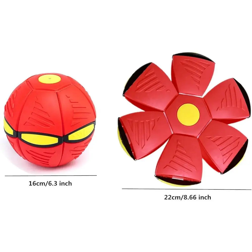 Magic Flying Saucer Bouncy Ball Viral Flying Magic Ball Interactive Dog Toy, Automatic Self-Play Pet Toy for Indoor Dogs,Boredom Relief & Active Exercise, Explosion-Proof Smooth- Play