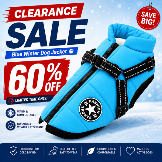 Waterproof Dog Jacket - Clearance Sale