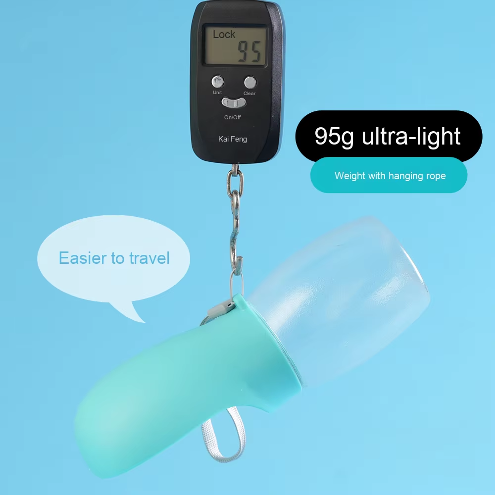 Leak-Proof Water Bowl Dispenser with Lock for Hiking