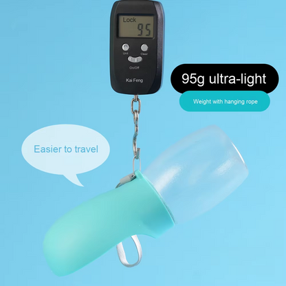 Leak-Proof Water Bowl Dispenser with Lock for Hiking