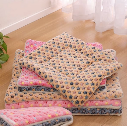 Ultra Soft Pet Bed with Cute Star Print