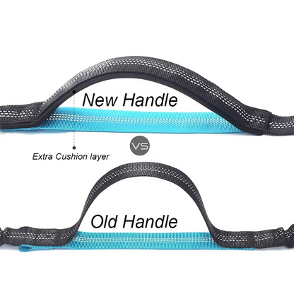 Hands-Free Dog Leash with Zipper Pouch