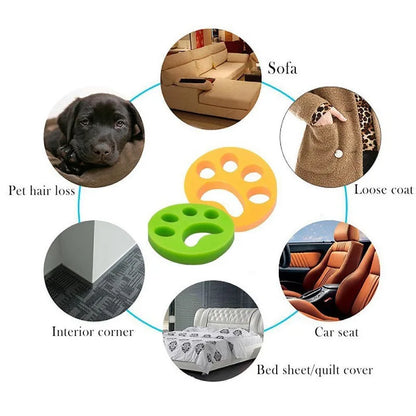 4x Pet Hair Catccher For Washing Machine