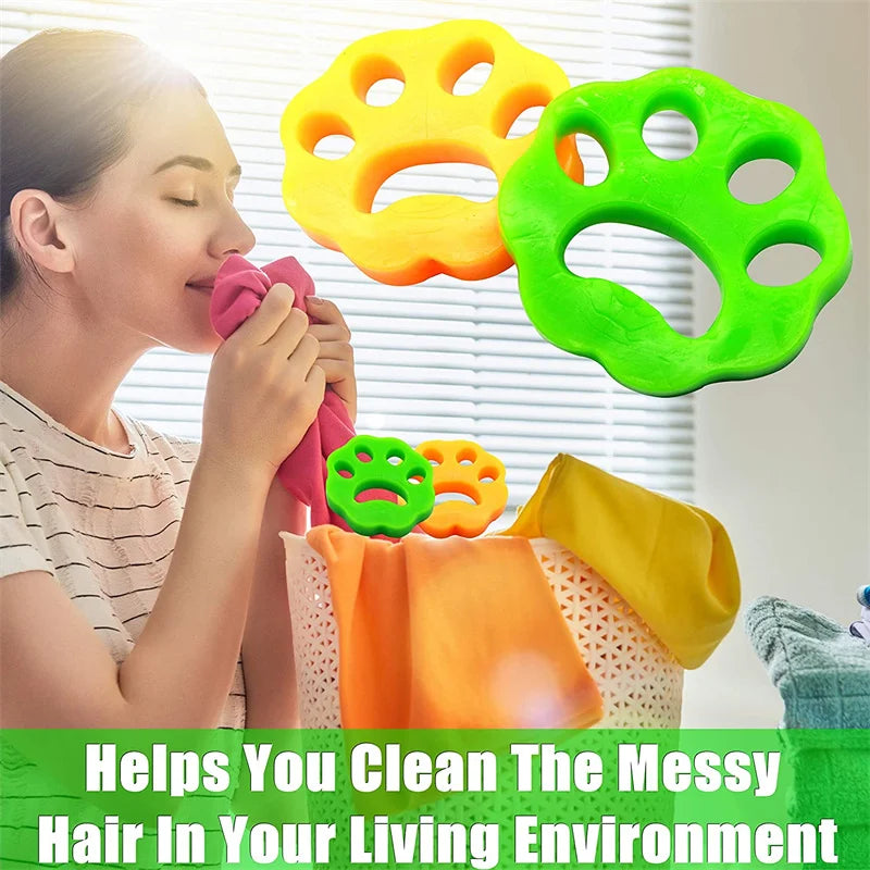 4x Pet Hair Catccher For Washing Machine