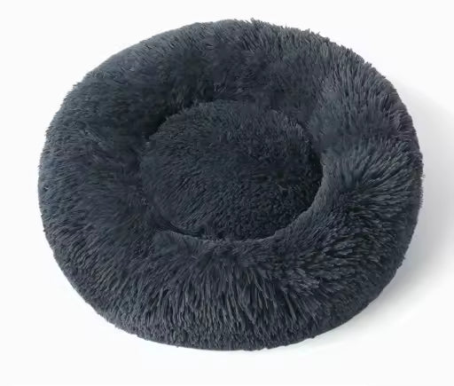 Calming Donut Bed for Dogs & Cats