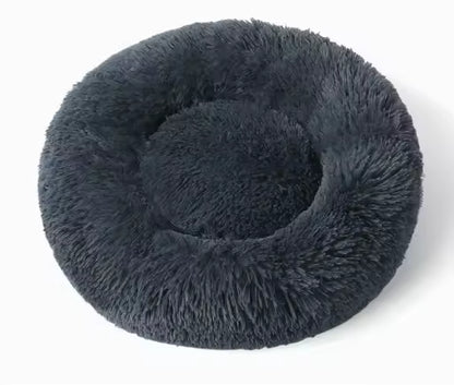 Calming Donut Bed for Dogs & Cats