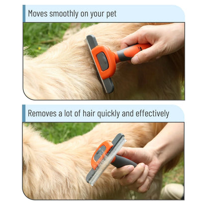 - Pet Grooming Brush, Dog Brush for Shedding