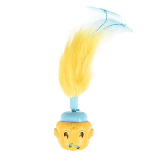 Canary Frenzy Motion Cat Toy –Electronic Interactive Pet Toy, Yellow
